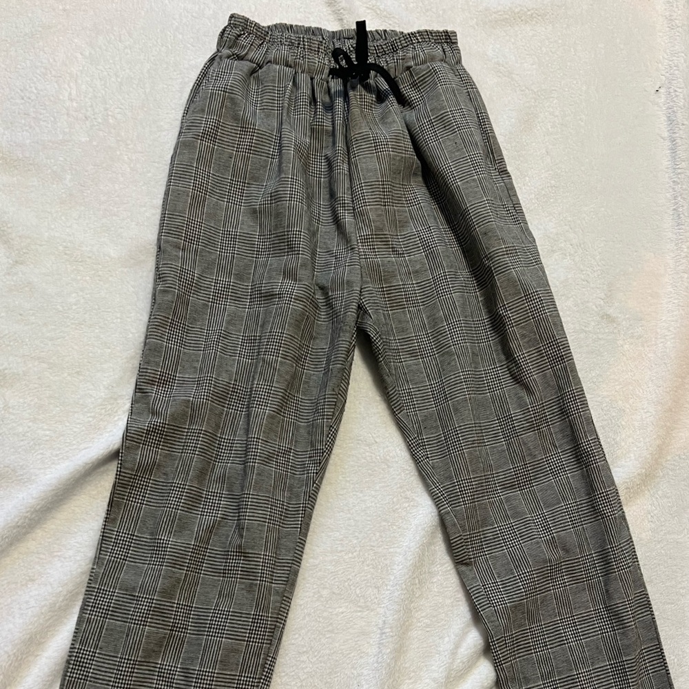 Plaid pants